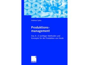 9783834902351 - Produktionsmanagement - Andreas Syska Kartoniert (TB)