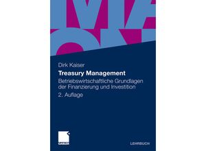 9783834926746 - Treasury Management - Dirk Kaiser Kartoniert (TB)