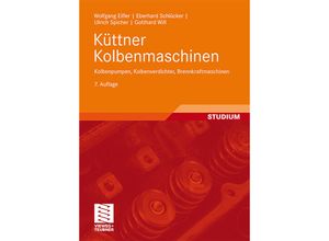 9783835100626 - Küttner Kolbenmaschinen - Wolfgang Eifler Eberhard Schlücker Ulrich Spicher Gotthard Will Kartoniert (TB)