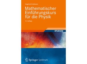 9783835102545 - Mathematischer Einführungskurs für die Physik - Siegfried Großmann Kartoniert (TB)