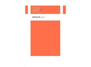 9783835330825 - Jahrbuch der Deutschen Akademie für Sprache und Dichtung Darmstadt   Jahrbuch 2022 Kartoniert (TB)