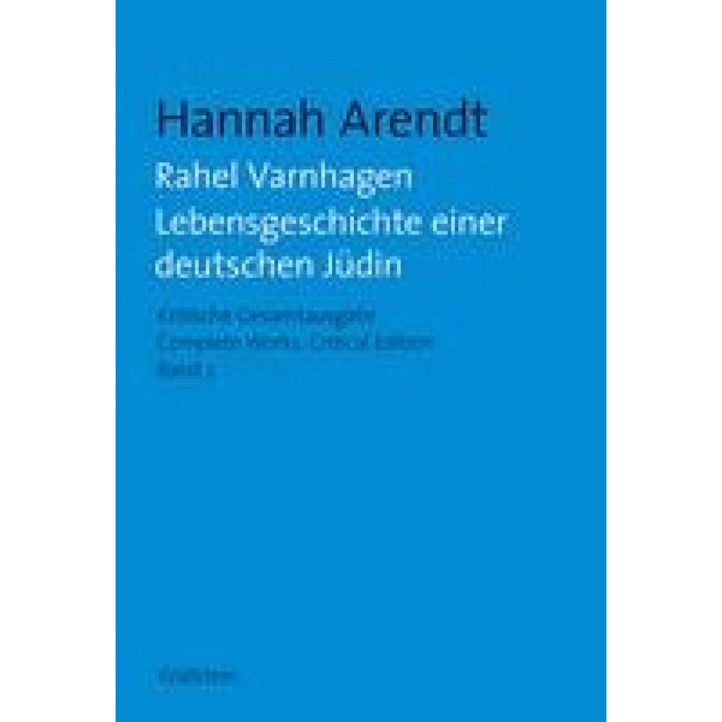 9783835337671 - Arendt Hannah Rahel Varnhagen