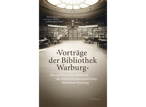 9783835353459 - »Vorträge der Bibliothek Warburg« Gebunden