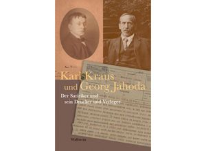 9783835354470 - Karl Kraus und Georg Jahoda - Georg Jahoda Karl Kraus Gebunden