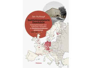 9783835354999 - Institutionalisierte Unschärfe - Jan Ruhkopf Gebunden