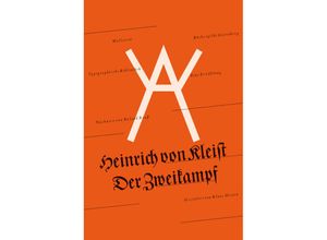 9783835355330 - Der Zweikampf - Heinrich von Kleist Gebunden