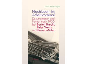 9783835355439 - Nachleben im Arbeitsmaterial - Lucas Knierzinger Gebunden