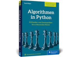 9783836277471 - Algorithmen in Python - David Kopec Kartoniert (TB)