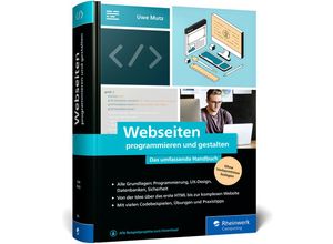 9783836297882 - Webseiten programmieren und gestalten - Uwe Mutz Gebunden