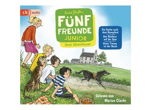 9783837155358 - Fünf Freunde JUNIOR - Drei Abenteuer - Die Suche nach dem Rennpferd Den Räubern auf der Spur Unser Timmy ist der Beste 1 Audio-CD - Enid Blyton (Hö