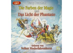 9783837166385 - Die Farben der Magie & Das Licht der Fantasie 4 Audio-CD 4 MP3 - Terry Pratchett (Hörbuch)