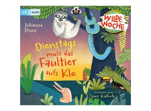 9783837166880 - Wilde Woche - 2 - Dienstags muss das Faultier aufs Klo - Johanna Prinz (Hörbuch)