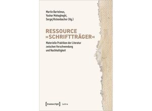 9783837661729 - Lettre   Ressource »Schriftträger« Kartoniert (TB)