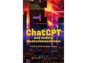 9783837669084 - ChatGPT und andere »Quatschmaschinen« Kartoniert (TB)