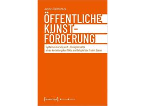 9783837669473 - Öffentliche Kunstförderung - Justus Duhnkrack Kartoniert (TB)