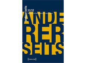 9783837669817 - andererseits - Yearbook of Transatlantic German Studies   11 12 Kartoniert (TB)