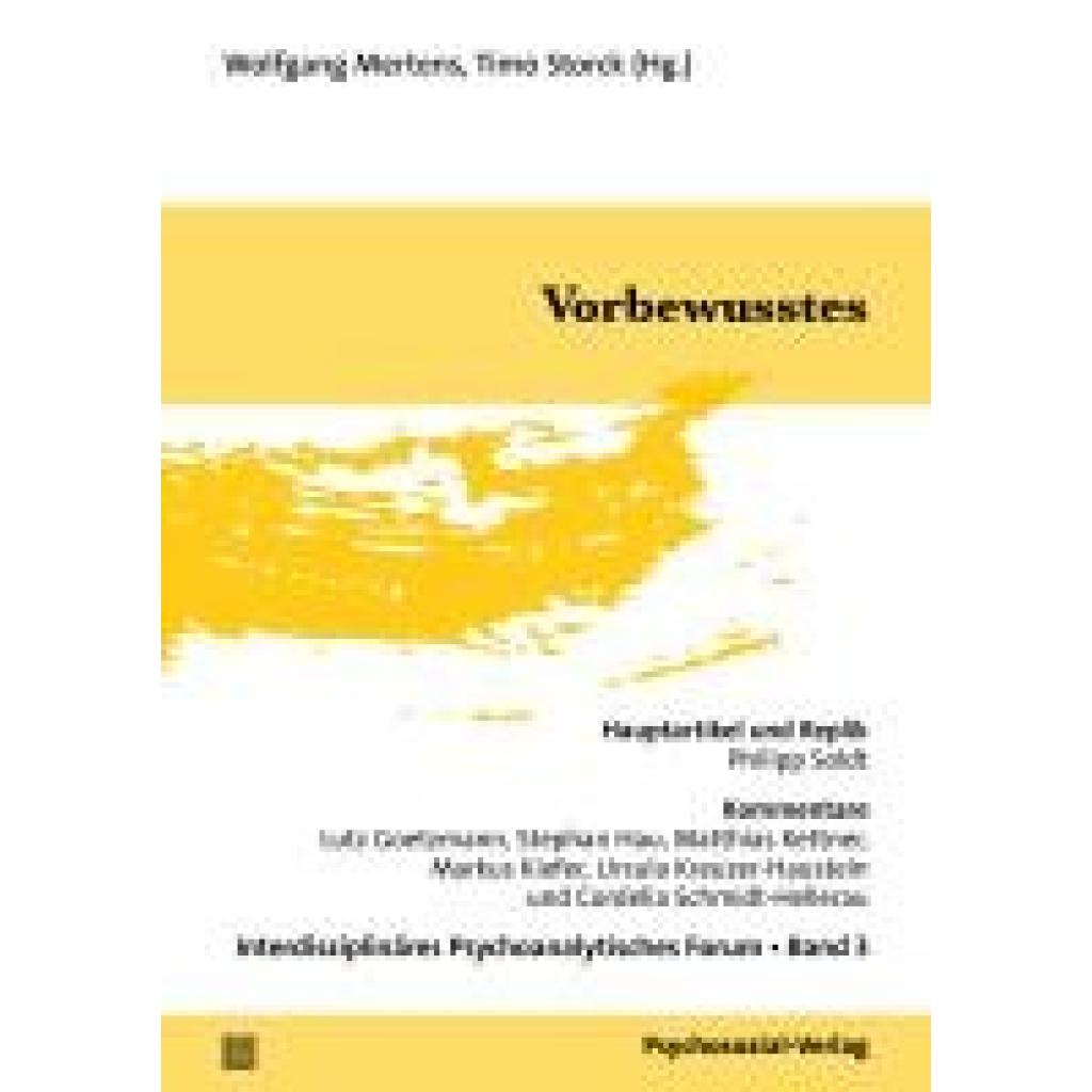 9783837933703 - Vorbewusstes