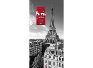 9783838425269 - Paris je taime - Literatur-Kalender 2025