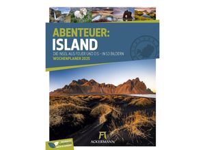 9783838425917 - Island - Die Insel aus Feuer und Eis - Wochenplaner Kalender 2025