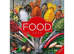 9783838445298 - Food Kalender 2025 - 30x30