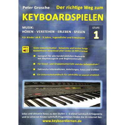 9783839127117 - Der richtige Weg zum keyboardspielen 1