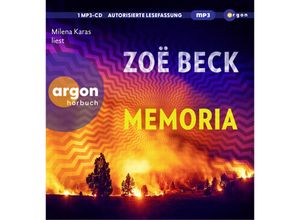 9783839820339 - Memoria1 Audio-CD 1 MP3 - Zoë Beck (Hörbuch)