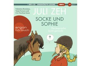 9783839842508 - Socke und Sophie 1 Audio-CD 1 MP3 - Juli Zeh (Hörbuch)