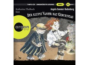 9783839843031 - Der kleine Vampir hat Geburtstag1 Audio-CD 1 MP3 - Angela Sommer-Bodenburg (Hörbuch)