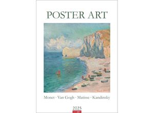 9783839901502 - Poster Art Kalender 2025 - Monet Van Gogh Matisse Kandinsky