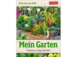 9783840033278 - Mein Garten Tagesabreißkalender 2025 - Praktische Tipps für 2025