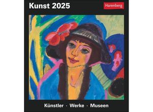 9783840033322 - Kunst Tagesabreißkalender 2025 - Kulturkalender - Künstler Werke Museen