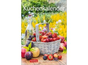 9783840033865 - Küchenkalender Wochenplaner 2025 - 53 Blatt mit Zitaten und Rezepten