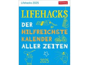 9783840034251 - Lifehacks Tagesabreißkalender 2025 - Der hilfreichste Kalender aller Zeiten