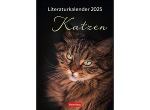 9783840034275 - Literaturkalender Katzen Wochen-Kulturkalender 2025