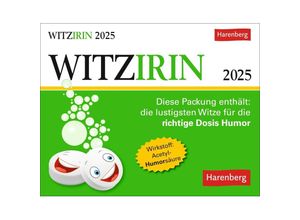 9783840034336 - Witzirin Tagesabreißkalender 2025 - Diese Packung enthält die lustigsten Witze für die tägliche Dosis Humor