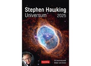 9783840034787 - Stephen Hawking - Universum Wochenplaner 2025 - 53 faszinierende Bilder und Zitate