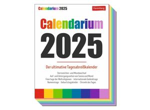 9783840034909 - Calendarium Tagesabreißkalender 2025 - Der ultimative Tagesabreißkalender