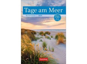 9783840034992 - Tage am Meer Wochenplaner 2025 - 53 Blatt mit Weisheit der Woche auf der Rückseite