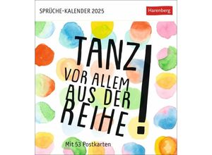 9783840035302 - Bildkalender 3310194 Tanz! Vor allem aus der Reihe 1 Woche   1 Seite 16x175cm 2025 9783840035302 Harenberg