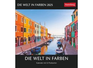 9783840035319 - Bildkalender 3310195 Farbenwelt 1 Woche   1 Seite 16x175cm 2025 9783840035319 Harenberg