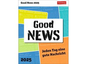 9783840035340 - Good News Tagesabreißkalender 2025 - Jeden Tag eine gute Nachricht