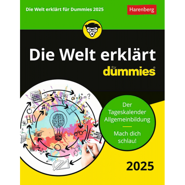 9783840035470 - Bild-Tagesabreißkalender 3310211 Die Welt erklärt für Dummies 1 Tag   1 Seite 125x16cm 2025 9783840035470 Harenberg