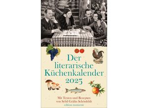 9783840041068 - Der literarische Küchenkalender Wochenkalender 2025