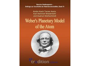 9783842402416 - Webers Planetary Model of the Atom - Gudrun Wolfschmidt Andre Koch Torres Assis Karl Heinrich Wiederkehr Kartoniert (TB)