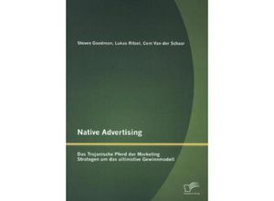 9783842886155 - Native Advertising - Lukas Ritzel Steven Goodman Cem van der Schaar Kartoniert (TB)