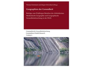 9783844087550 - Geographien der Gesundheit Kartoniert (TB)