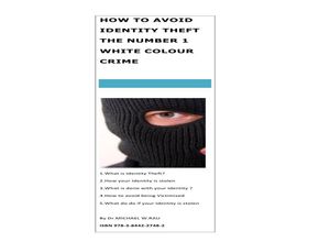 9783844227482 - How to Avoid Identity Theft - Michael Rau Kartoniert (TB)