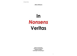 9783844242591 - In Nonsens Veritas - Alfons Kifmann Kartoniert (TB)