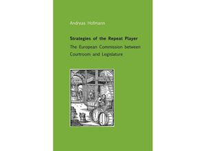 9783844261950 - Strategies of the Repeat Player - Andreas Hofmann Kartoniert (TB)