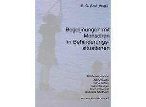 9783844284942 - Begegnungen mit Menschen in Behinderungssituationen Kartoniert (TB)